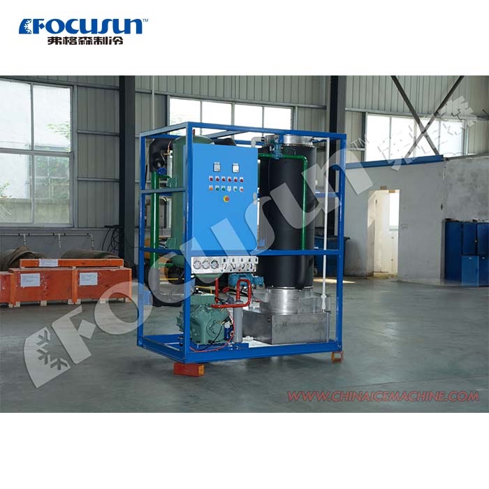5T/24H Water Cooled Tube Ice Maker for Ice Storage Capacity and Best Performanc