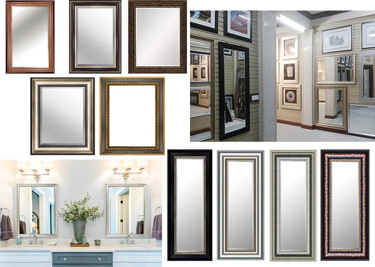 Baroque Golden Big PS Carved Picture Frame Molding for Wall Art Hanging Decor