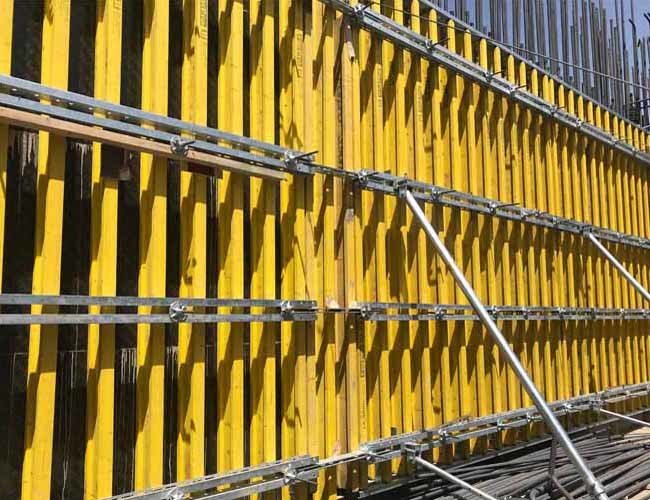 Professional Concrete Formwork Accessories Pouring Material H20 Timber Beam