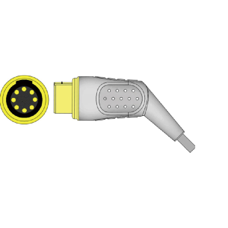 Compatible Arrow 8 Pin IBP Adapter Cable To Smiths Transducer IBP Cable