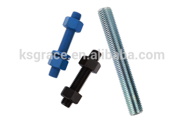 Astm A193 Gr B7 ASTM A193 B7 Thread Rods B7 L7 Stud Bolts With Nuts
