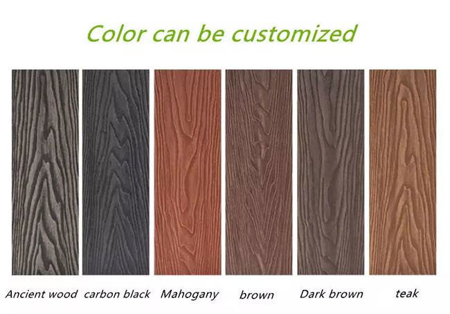 Exterior 140mm Easy Install Waterproof Outdoor WPC Decking Flooring