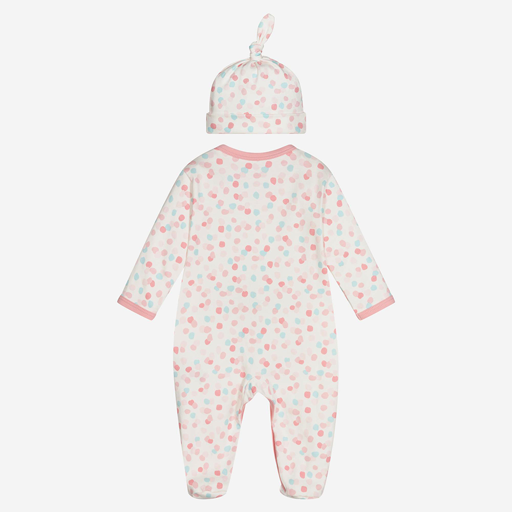 Newborn Jumpsuit Plain Autumn Long Sleeve Infant Clothing Bodysuit Cotton Baby Romper With Hat