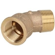 Hydraulic Hexagonal Hose Brass Plumbing Nipple Fitting , Water Screw Plumbing Fittings