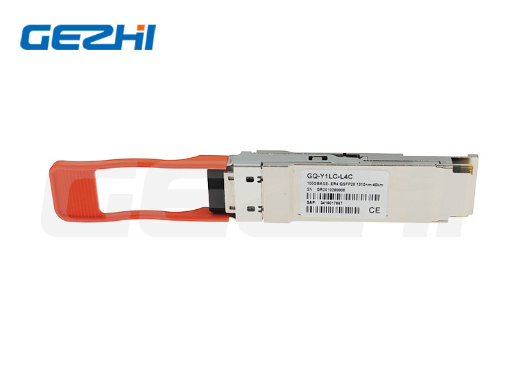 LR ER CWDW 100G QSFP28 Transceiver 1310nm 10km 20km 40km Optical Transceiver Module