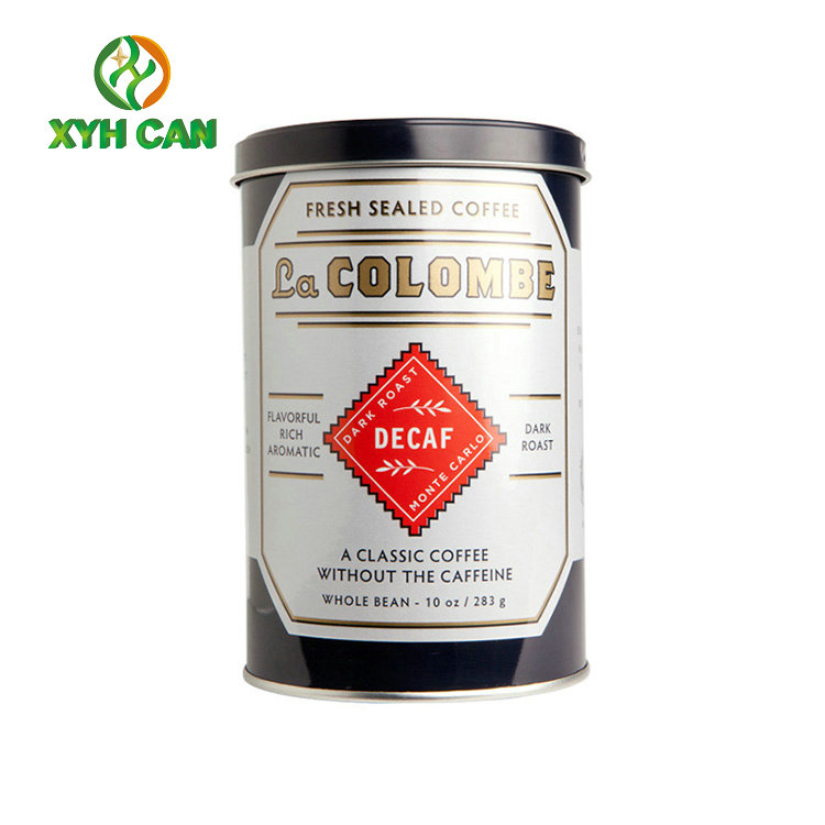 Eco - Friendly Metal Tin Can Buckle Lid Tin Box Milk Powder Custom Logo