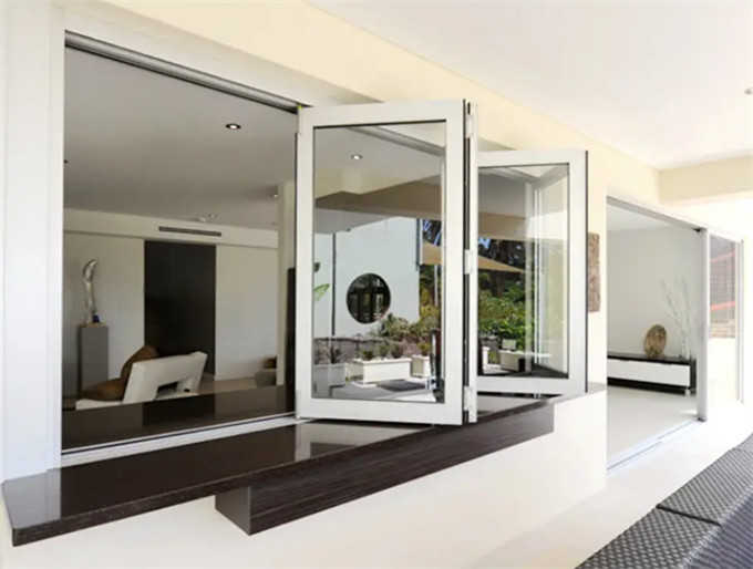 Transform Your Space With SKATE Original Hardware Fashion Aluminum Bi Folding Windows