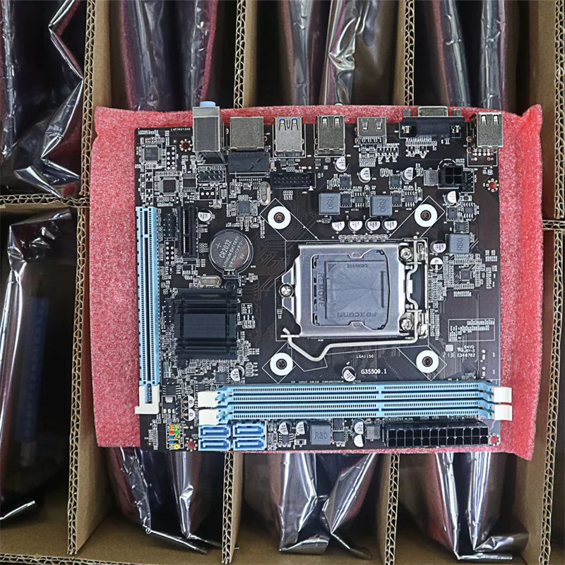 LGA1150 Desktop Motherboard H81 Chipset Channel DDR3 16G Ram CPU Core I3/I5/I7
