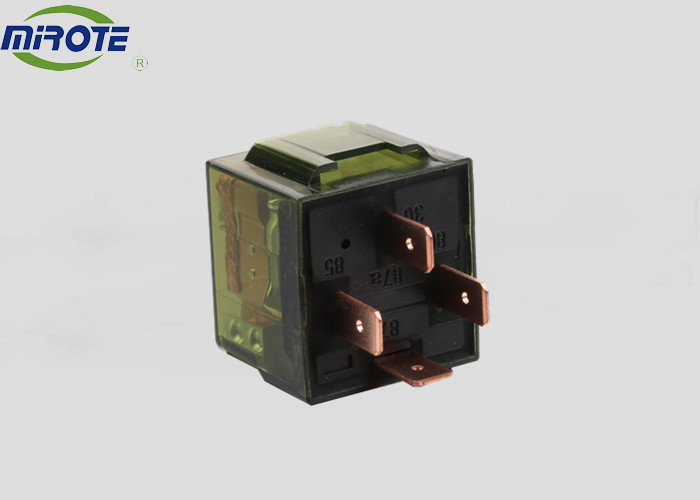 High Amp 12 Volt Car Relay With Two Contacts Braided Wire High Power
