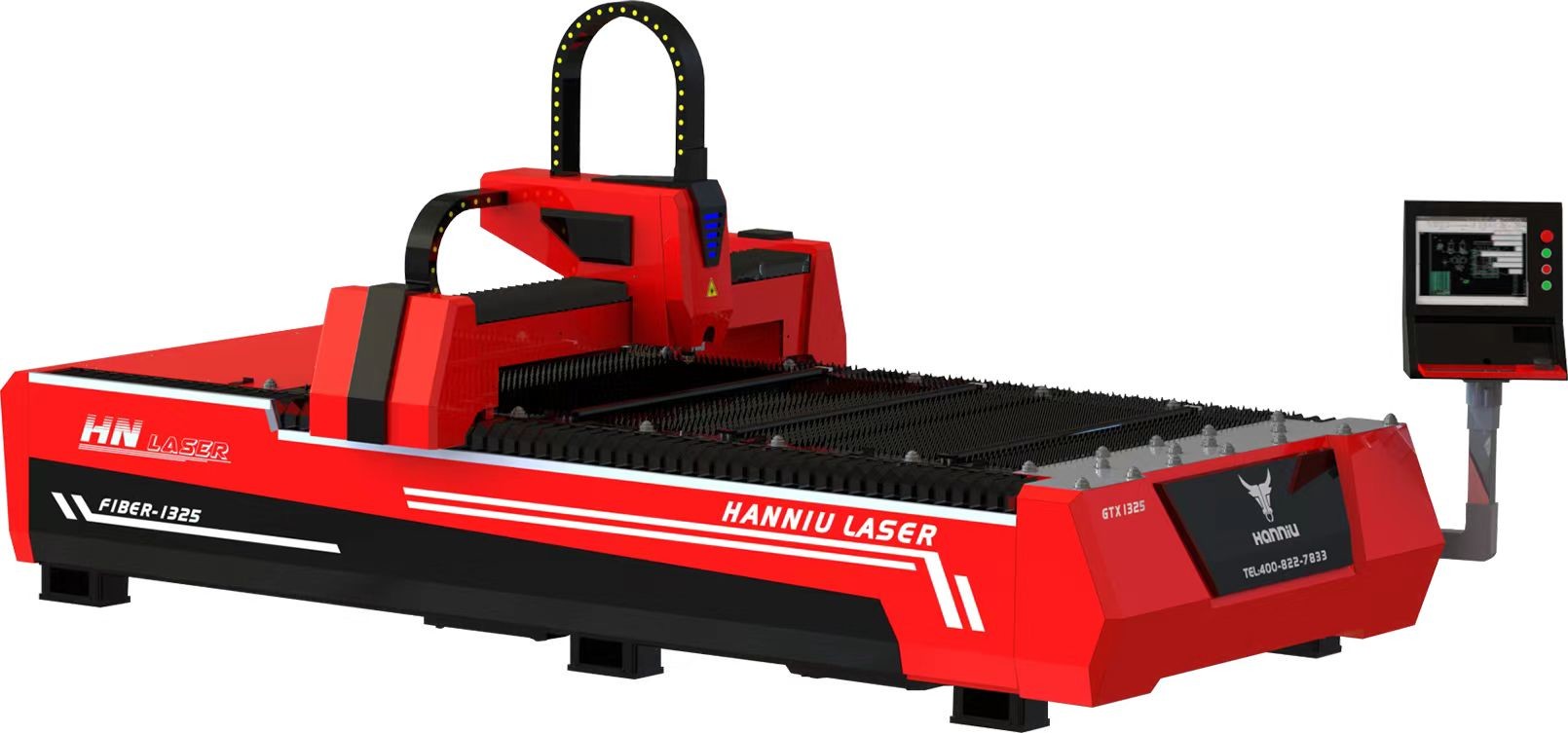 1500W 3000W 6000W Fiber Laser Cutting Machine Single Platform Cut For Metal