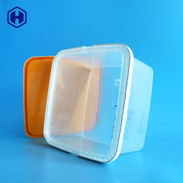 Custom Labeling Empty Plastic Tubs High Resolution Images Printing