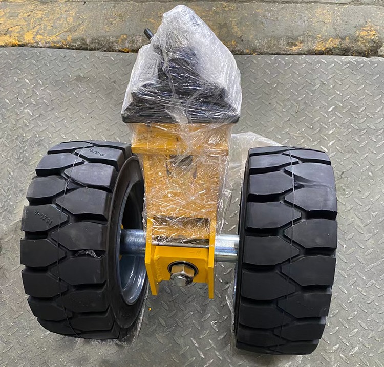 Tare Weight 26kg Heavy Duty Portable ISO Shipping Container Caster Wheels for Dynamic Load and Lockable Swivel Castor