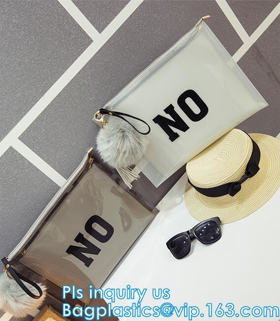 printed OEM logo slider zip lock bags, Slider Undergarment Bag With Lock, vinyl pvc A4 file bag with slider Zip lockkk