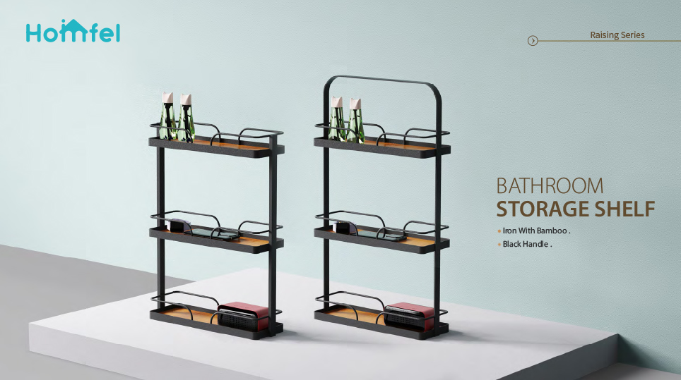 Silver Metal 2 Tier Bathroom Shower Caddy Organizer For Neat Organization