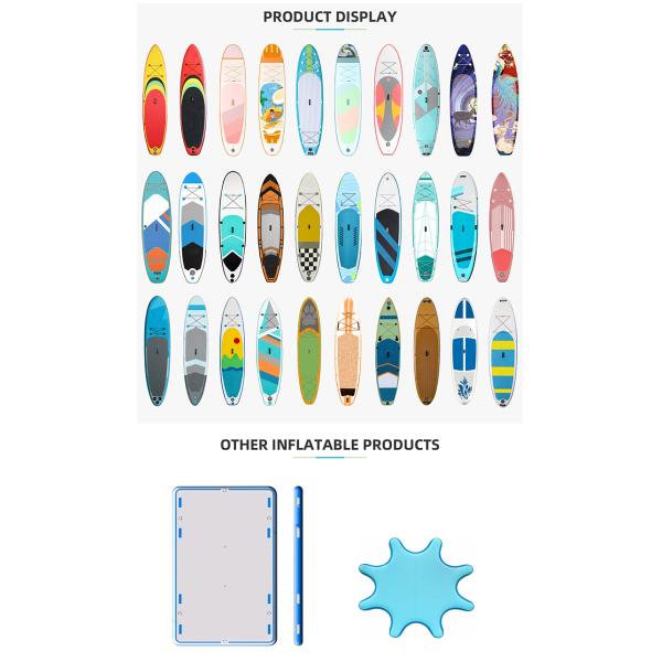 UV Resistant Inflatable SUP Board Sail Sup Stand Up Paddle Board BSCI Certificated