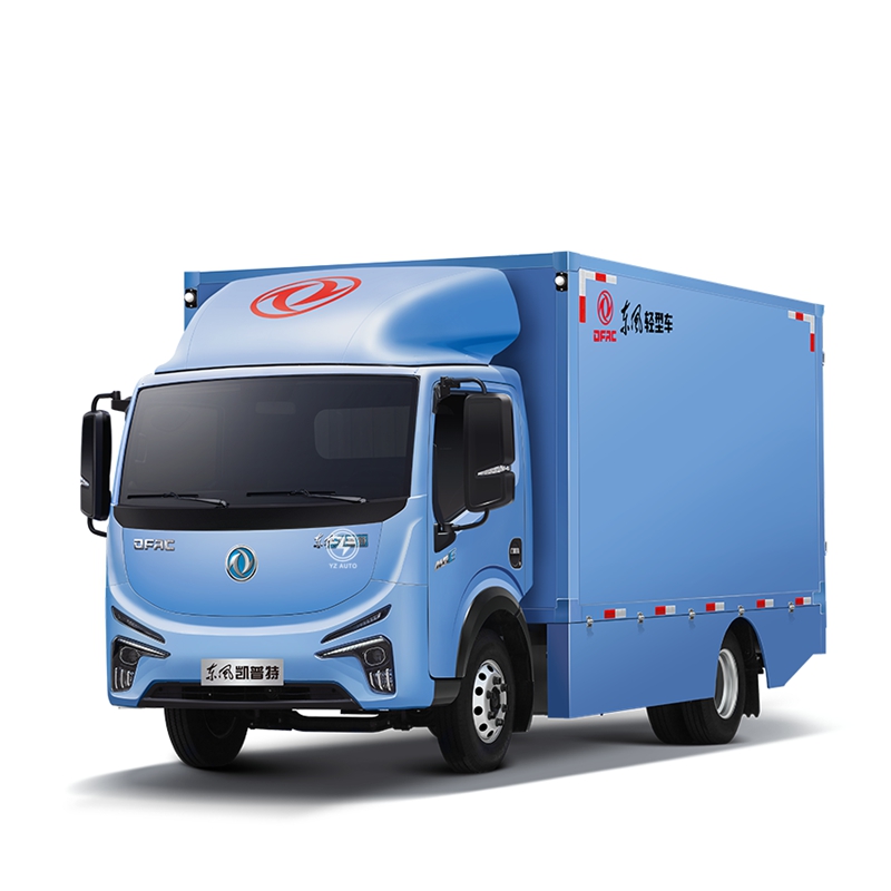 4x2 Electric Cargo Truck with 4200x2100x2100 mm Cargo Box and 6.50R16 12PR Tires