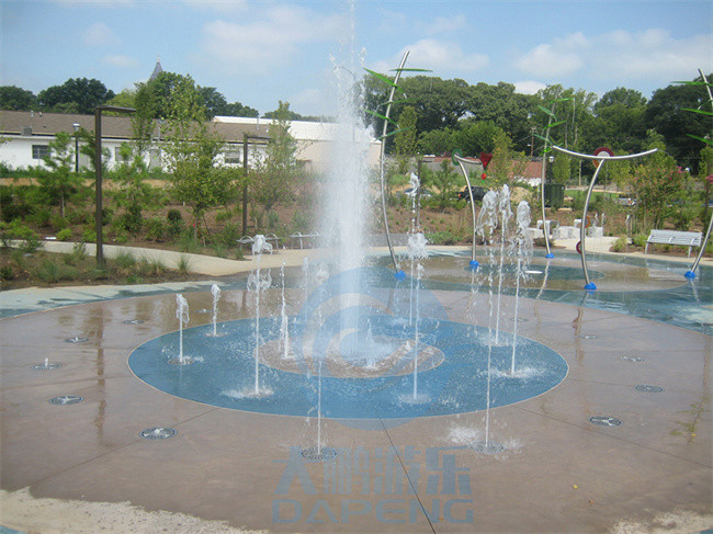 Ring Style Water Fountain Nozzles Spray Park Upward Swimming Pool Deck Jet Nozzle