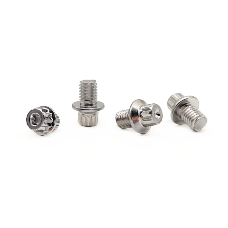 Non Standard Flange Stainless Steel Chrome Plated Decorative Nail Umbrella Head Screw