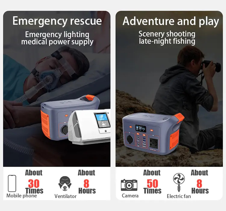 300W 110V 220V Lithium Battery Portable Power Supply 96Ah Portable Car Charger Battery