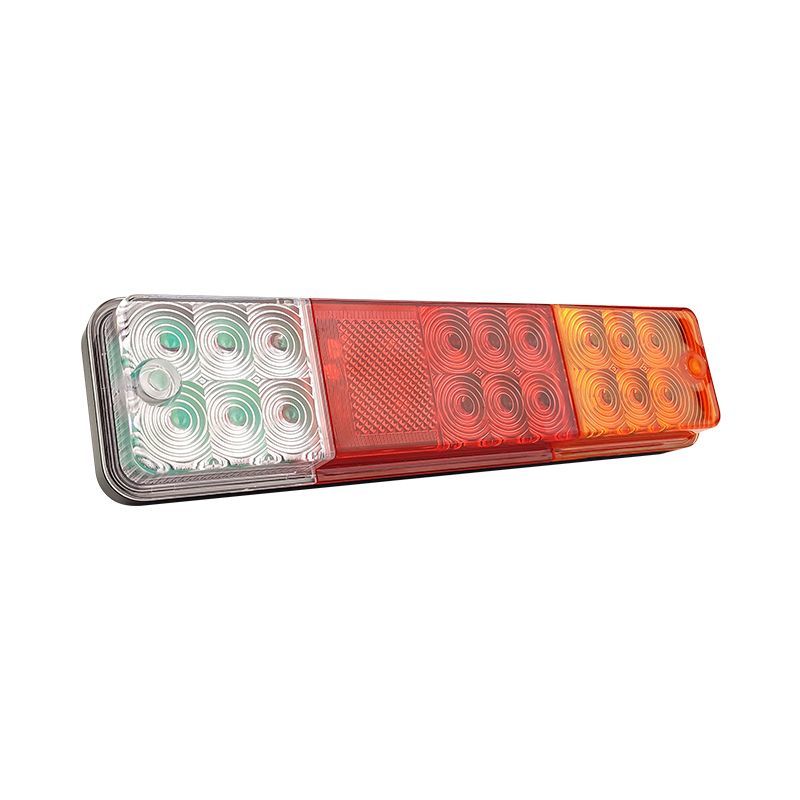 High Quality Forklift Parts 10-80V LED Three Color Rear Light Tail Signal Light