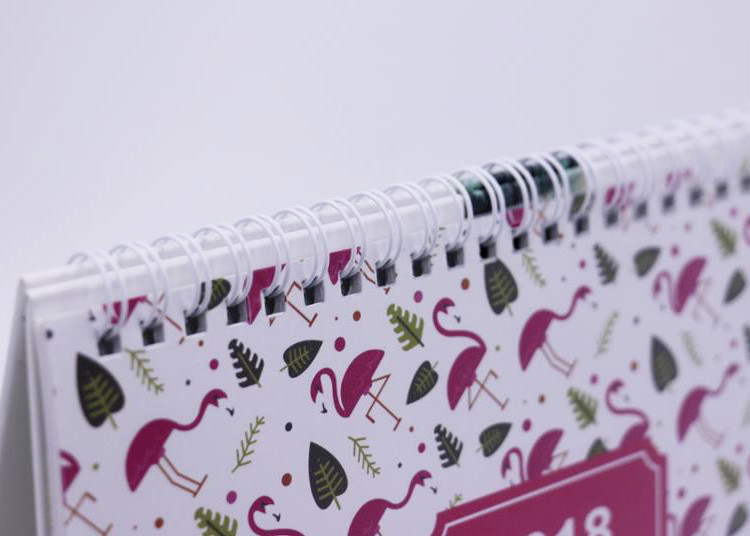 Triangle Folding Desk Calendar , Colorful Stand Up Monthly Desk Calendar