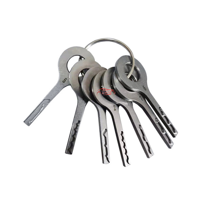 H66 7piece set of car lock-picking tools car locksmith tools is used to open car doors