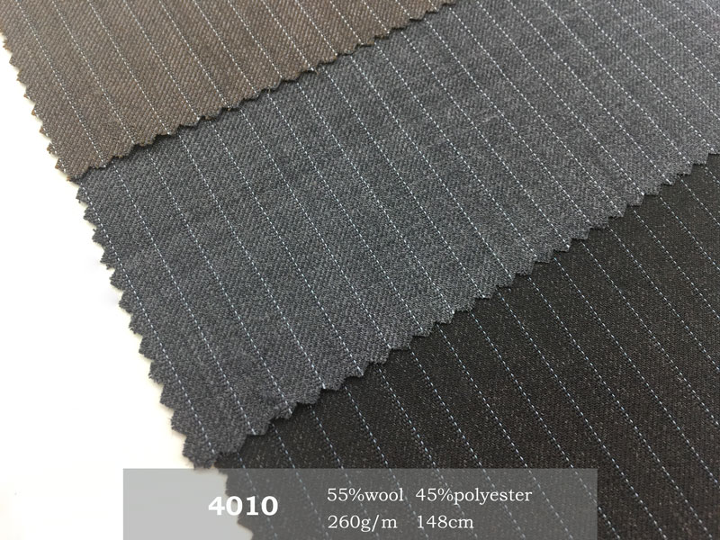 Italian Merino Polyester Cashmere Tweed Wool Fabric 260-420gsm For Suiting