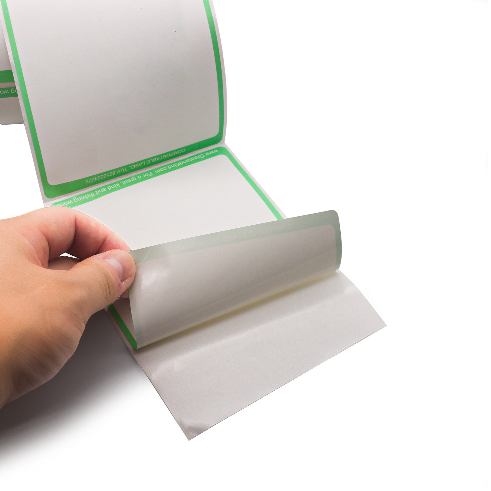 Oilproof Tear Resistant Sticker Labels