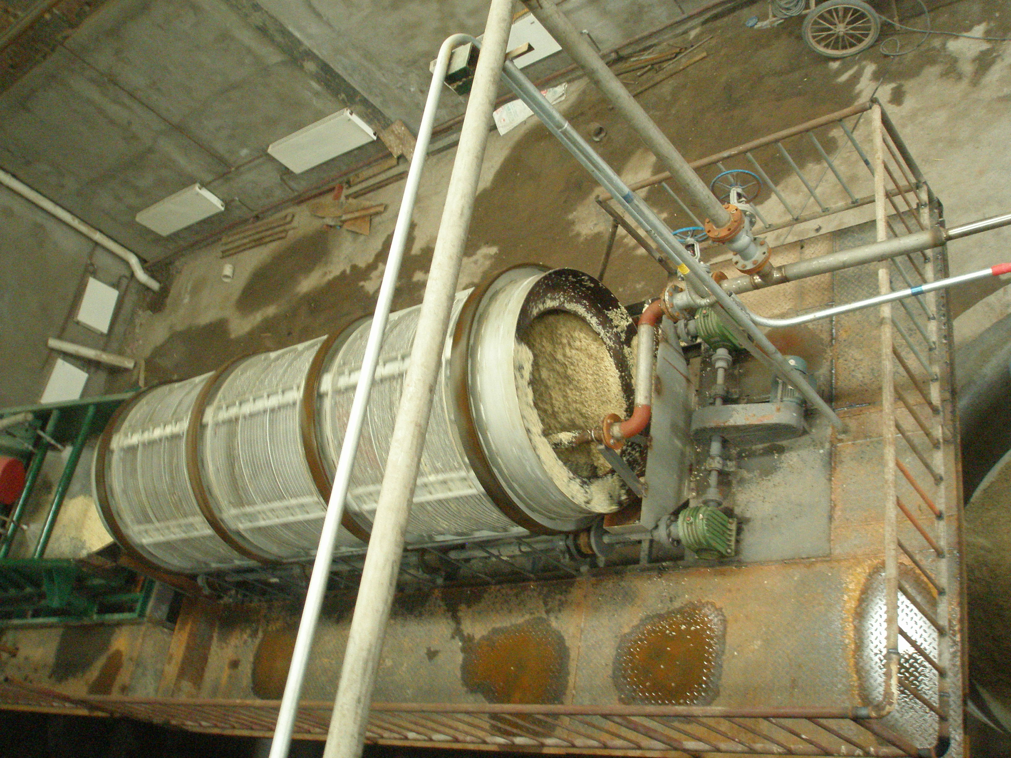 Customized Stainless Steel Ash Content Remover Equipment For Sludge