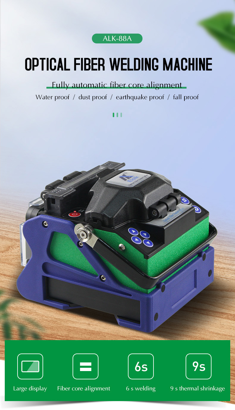 Eloik Alk 88a Core To Core Splicing Machine 9s TFT Colorized LCD Screen