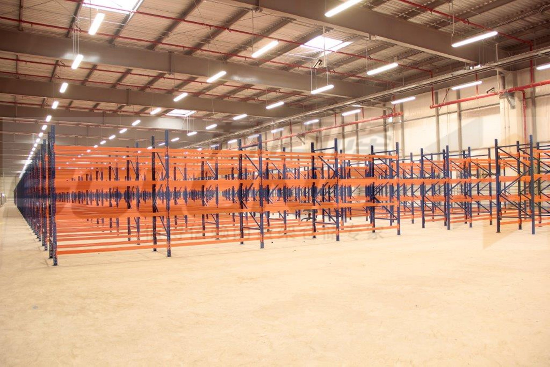 High Efficiency Heavy Duty Warehouse Racks , Metal Storage Rack System