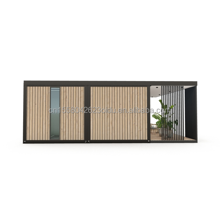 Steel Frame Galvanized Steel Bending 180g Modern Luxury Design Small Prefab Bedroom for Outdoor Garden Home Villa Sale