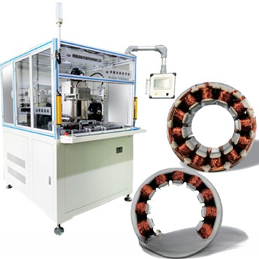 Used Single or Double Station PLC Fan Machines BLDC Motor Automatic Winding Machine