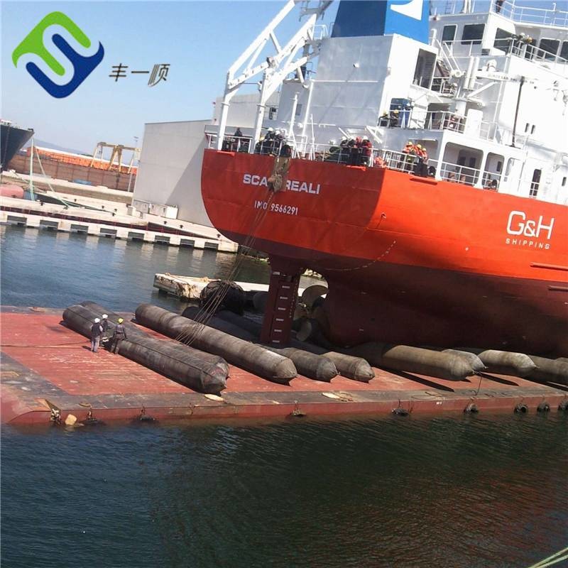 Lifting Balloon Boat Floating Marine Rubber Airbag 1.5*15m 8 Layers