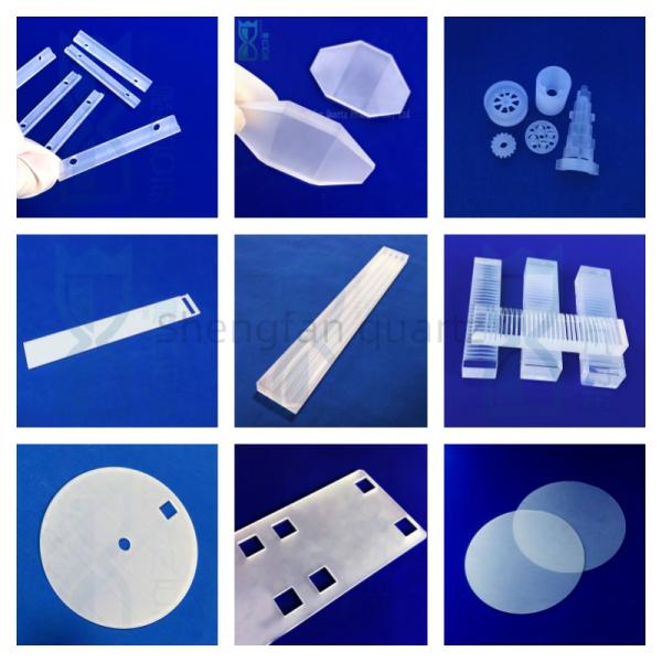 Customized high-temperature resistant and corrosion-resistant quartz glass containers