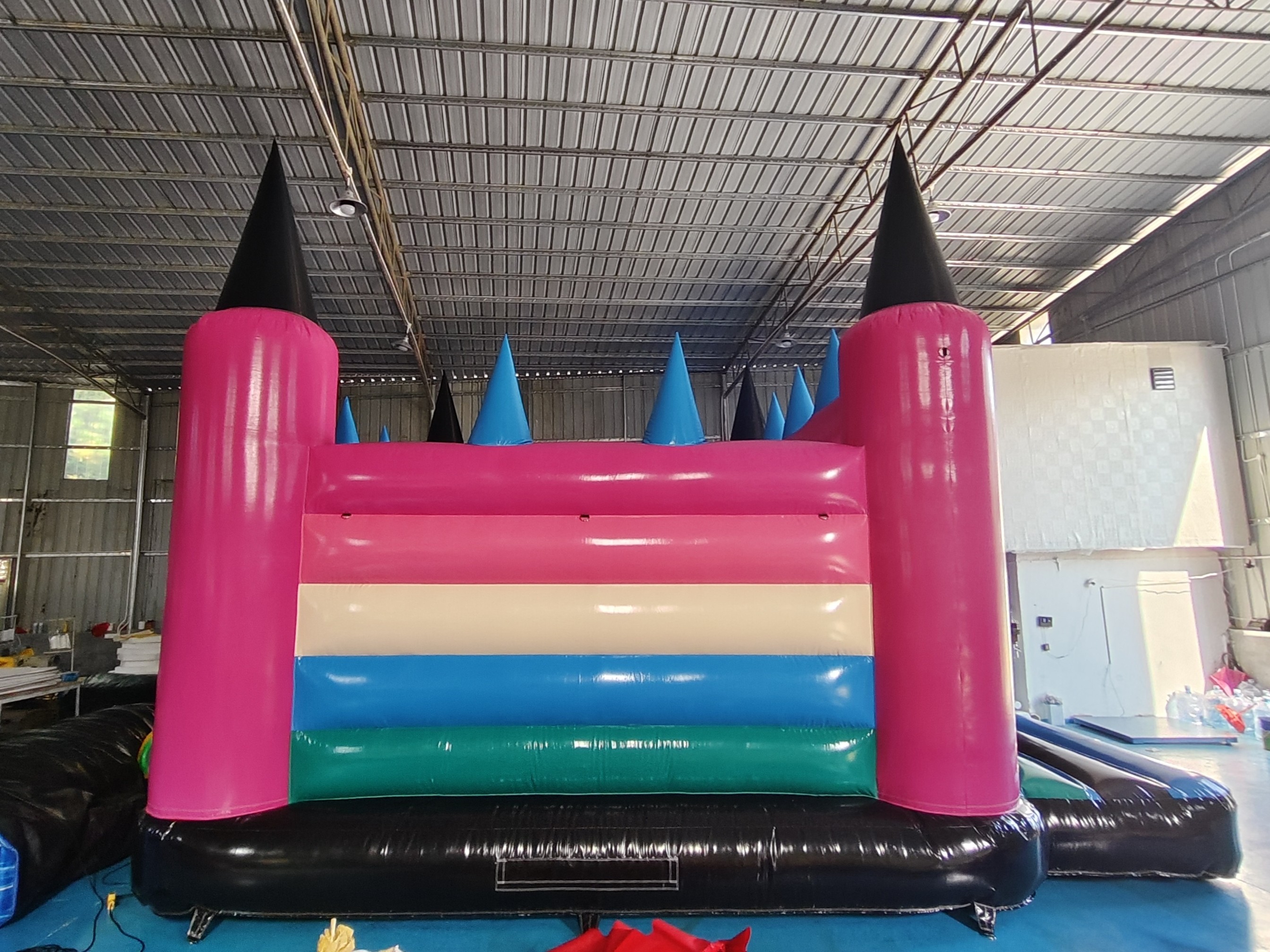 Commercial Outdoor Giant Inflatable Bounce House Colorful Wedding Inflatable Big Jumping Castle For Kids And Adults