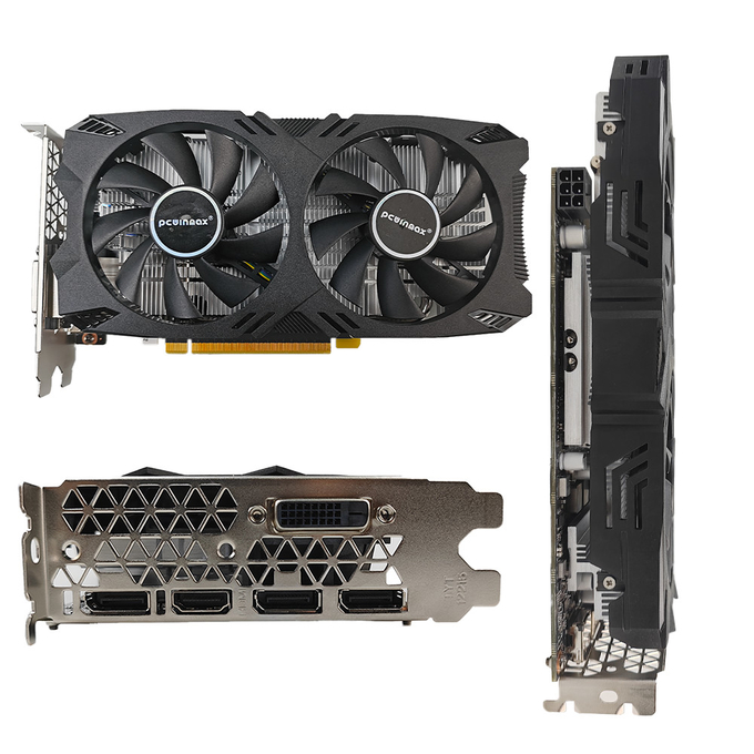 PCWINMAX Geforce GTX1060 Gaming Graphics Card 6GB GDDR5 192 Bit Dual Fans Computer Gpu With DVI HD DP Output