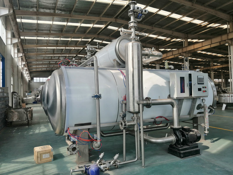 Touch screen lab retort autoclave test sterilizing pot sterilize with steam generator