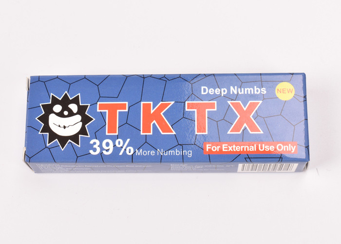 TKTX 39% Tattoo Numbing Cream / Local Anaesthesia Cream For Permanent Makeup Eyebrow Microblading
