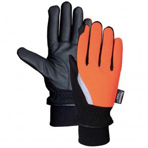 China Thinsulate Lining CE Winter Mechanics Wear Gloves Hi Dexterity Knitted Wrist on sale