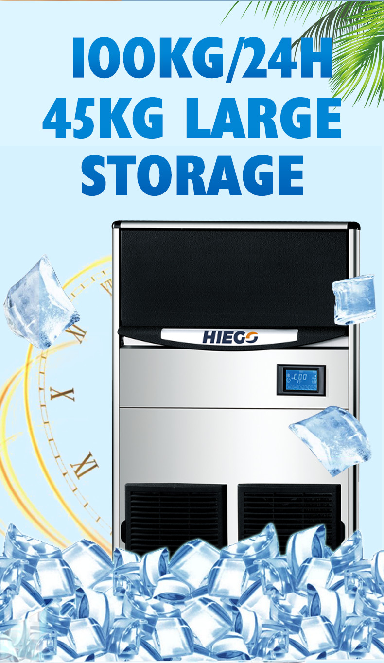 60kg Moon Shape Home Portable Ice Machine , Air Cooled 25kg Ice Machine For Home Bar
