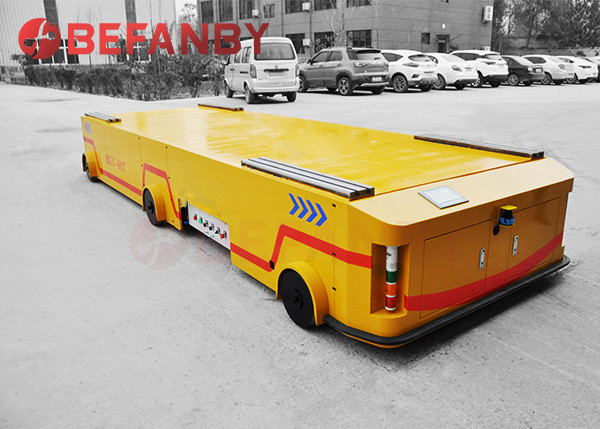 Rgv Guided Vehicle Automated Rail Flat Wagon Factory