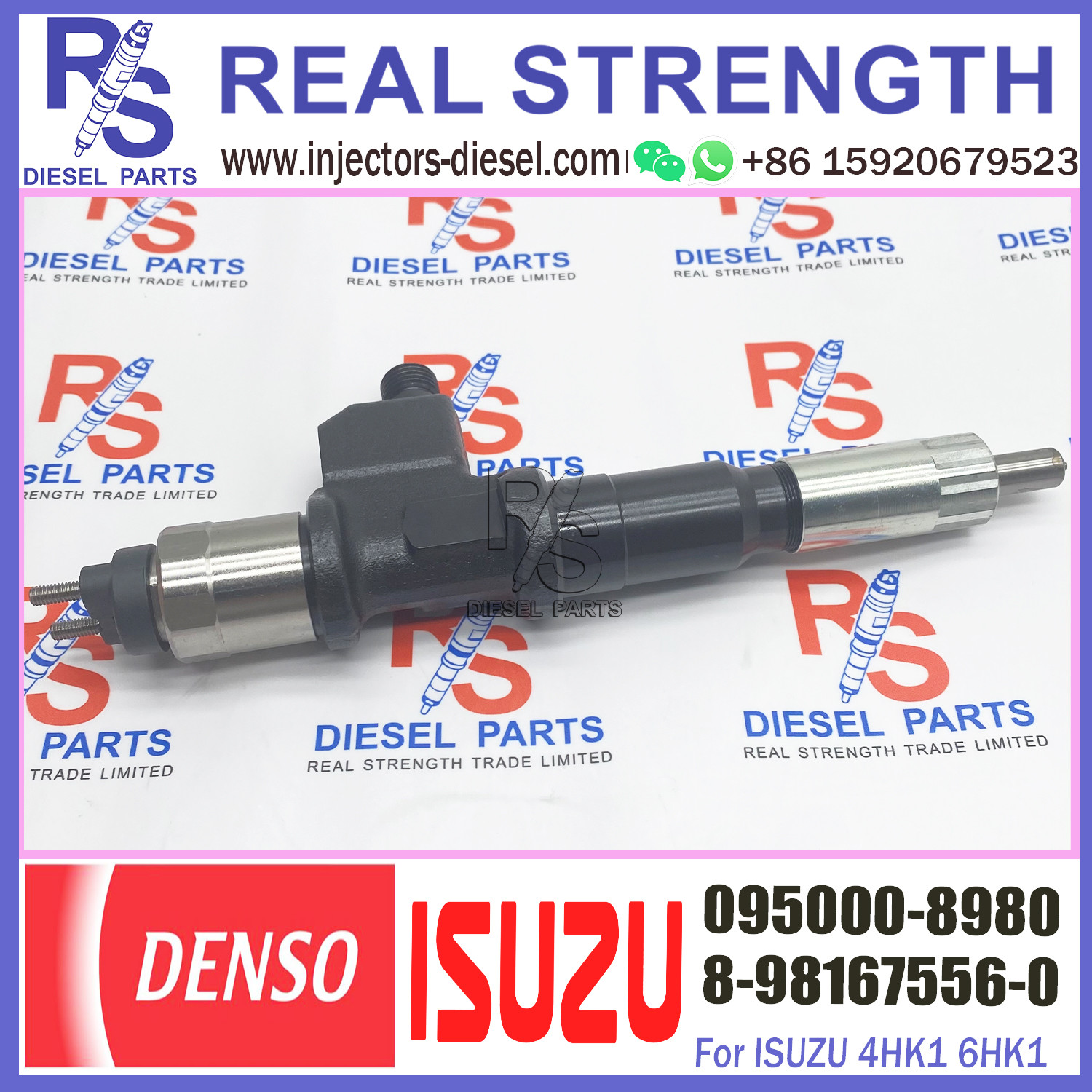 Diesel Fuel Common Rail Injector Replacement 095000-8980 8-98167556-2