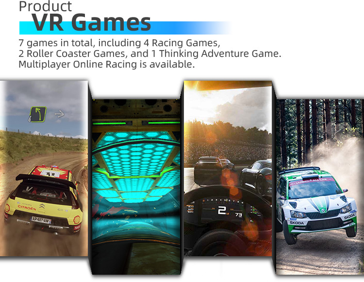 VR Race Simulator F1 Racing Car Game Machine With 1 Year Warranty