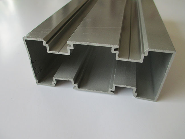 Champagne Color Industrial Aluminum Profile Good Formability For Pipeline