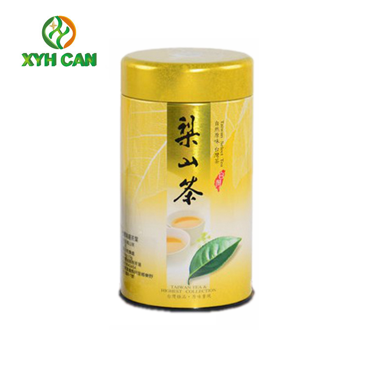 Tea Tin Can with Screw Top Tin Containers Tin Storage Containers For Food