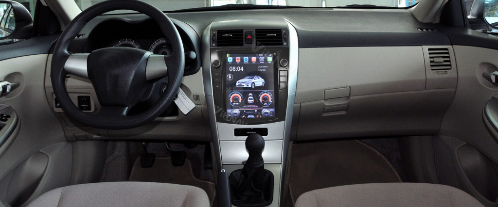 10.4 inch Touch Screen Head Unit For 2008-2012 Toyota Corolla Multimedia Player Android GPS Navigation Wireless Carplay