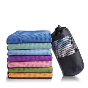 Buy cheap 70x140 Hot Yoga Microfiber Yoga Towel Mat Non Slip Private Label Customized product