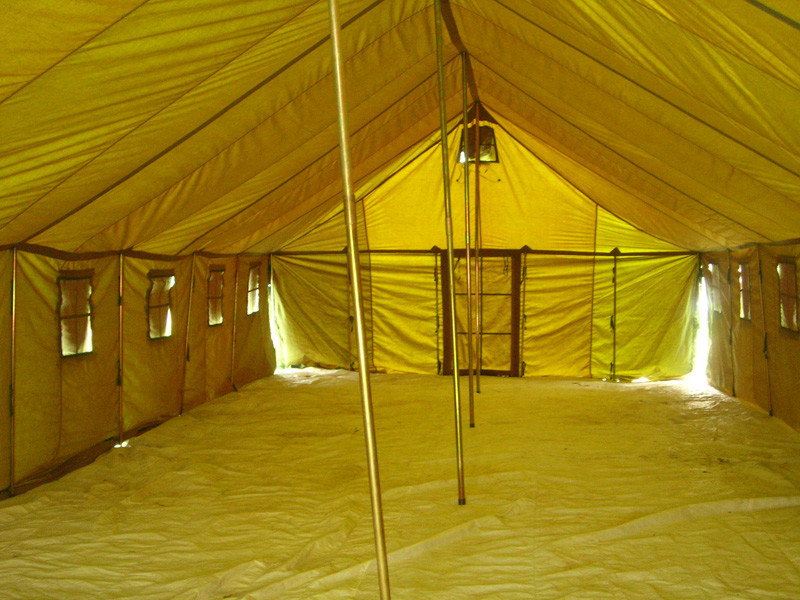 Waterproof Outdoor Army Tent Pole-style Galvanized Steel Waterproof Military Camping Tents