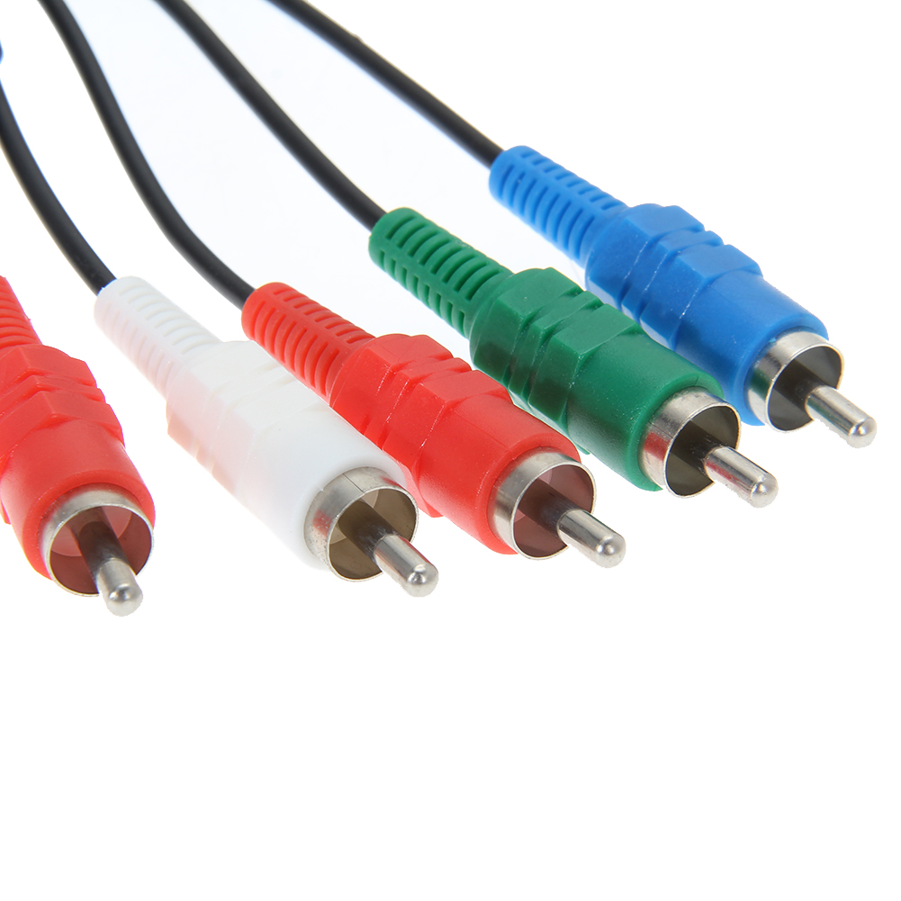 PS2 PS3 AV Component Cable 1.8m 6FT HDTV USB Data Transfer Cables